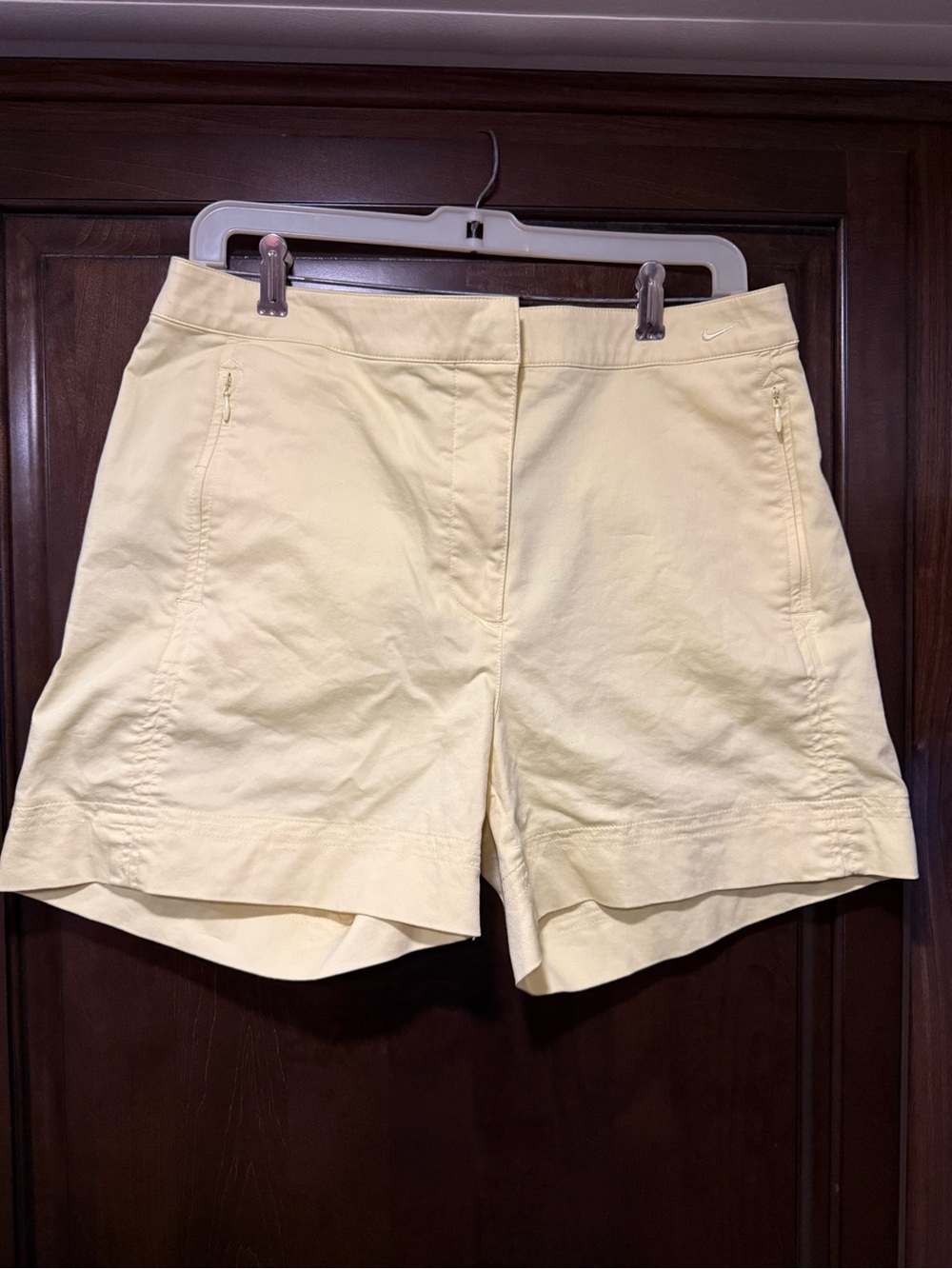 Nike Women's Butter Yellow Golf Shorts